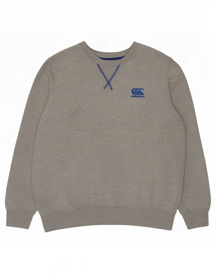 Ανδρική φούτερ Canterbury Jumper Μεγάλο Γκρι Βαμβακερό