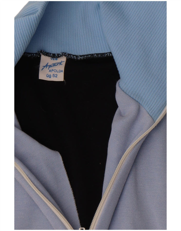 Apart Ανδρική αθλητική φόρμα Top Jacket EU 52 Large Blue Colourblock