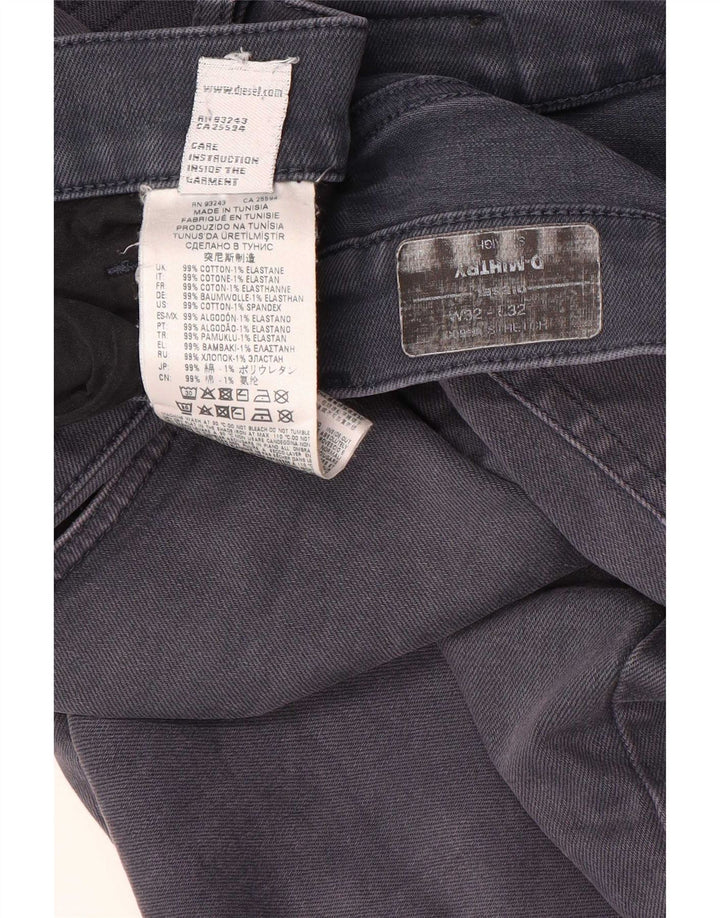Ανδρικό τζιν Diesel D-Mihtry Straight Jeans W32 L32 Γκρι βαμβακερό