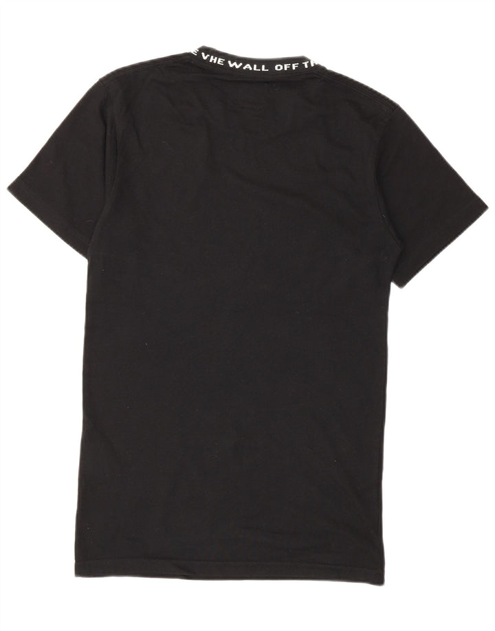 Ανδρικό γραφικό T-Shirt Vans Top XS Μαύρο βαμβακερό