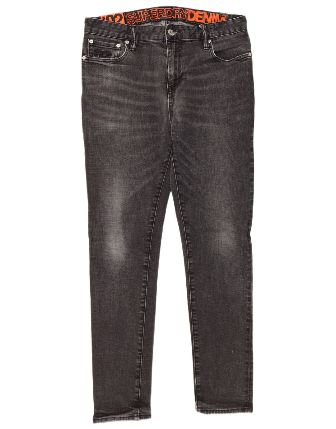 Ανδρικό Skinny Jeans Superdry W34 L29 Γκρι βαμβακερό