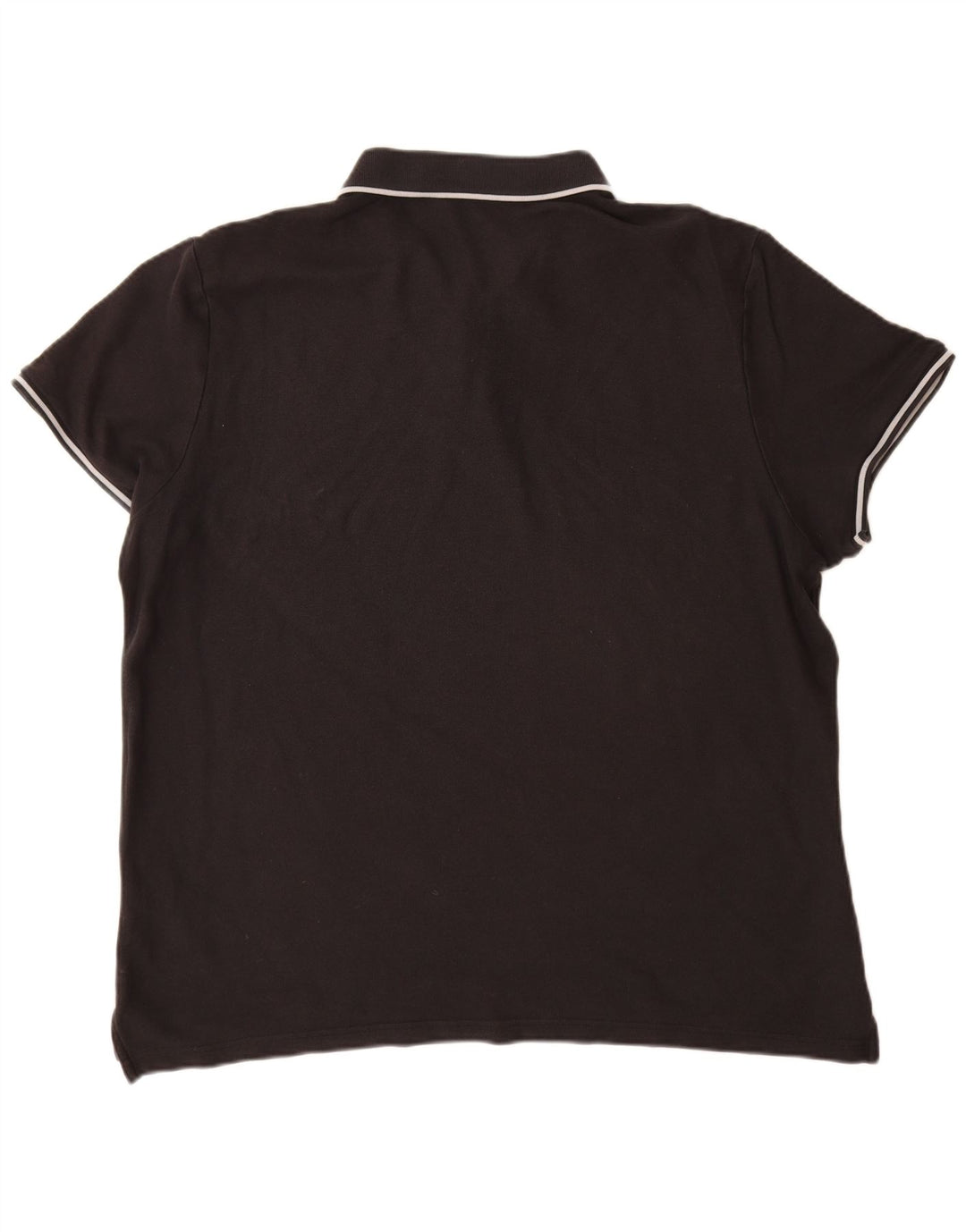 Ανδρικό μπλουζάκι πόλο NIKE 2XL μαύρο βαμβακερό