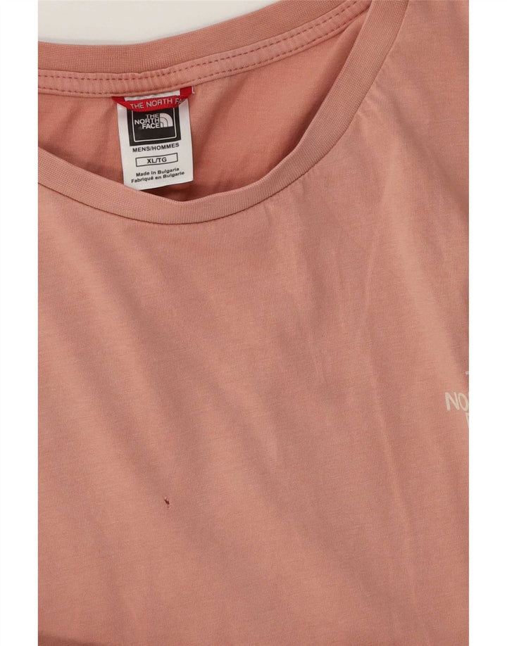 Ανδρικό T-Shirt North Face Top XL Pink