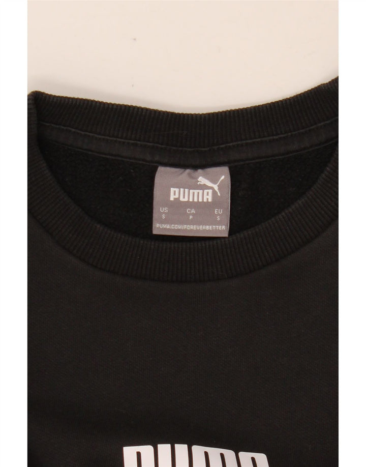 Γυναικείο γραφικό φούτερ PUMA Jumper UK 10 Small Black