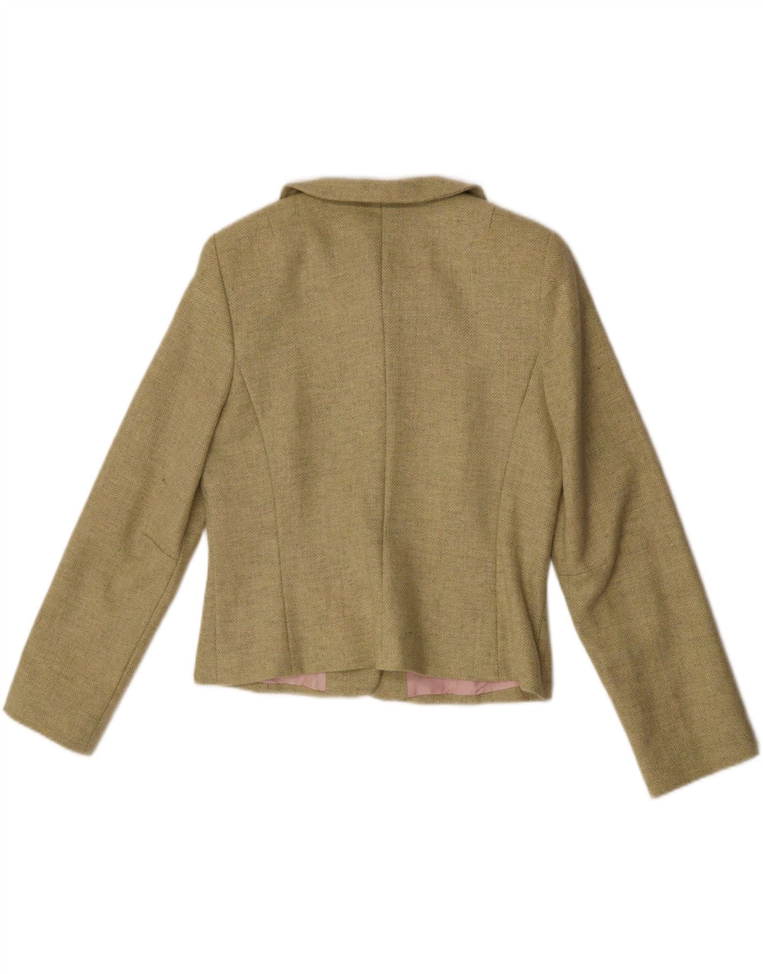 Aideen Bodkin Γυναικείο μπλέιζερ με 5 κουμπιά μπουφάν UK 14 Large Green Wool