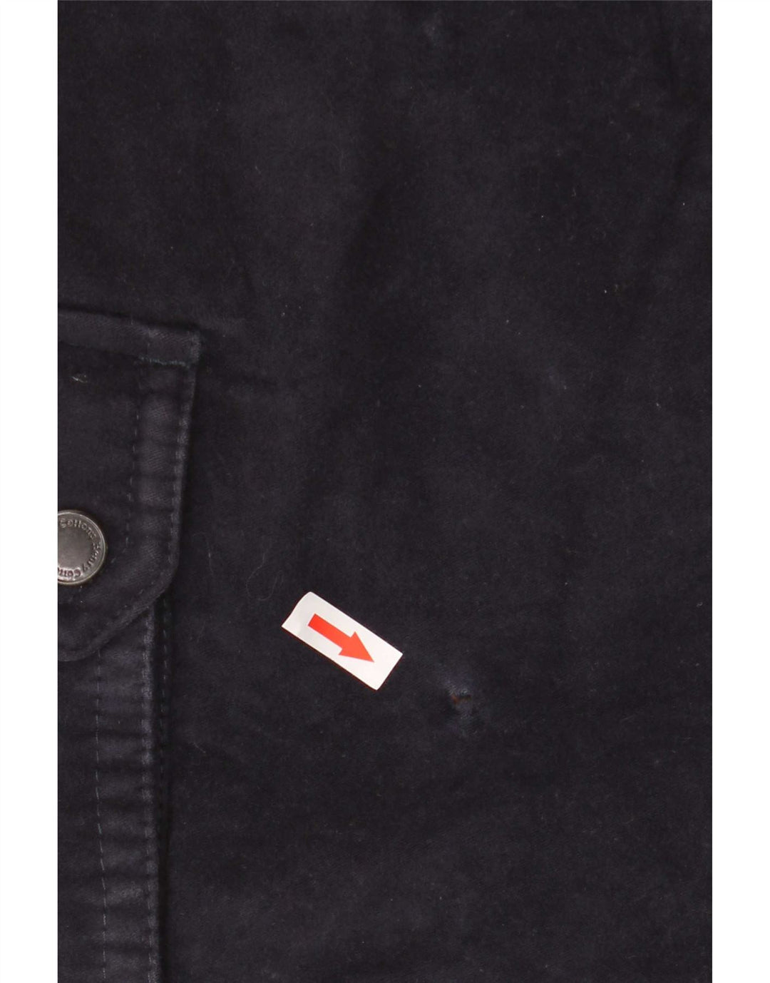 Henry Cottons Ανδρικό παλτό μπιζελιού IT 50 Large Navy Blue Cotton