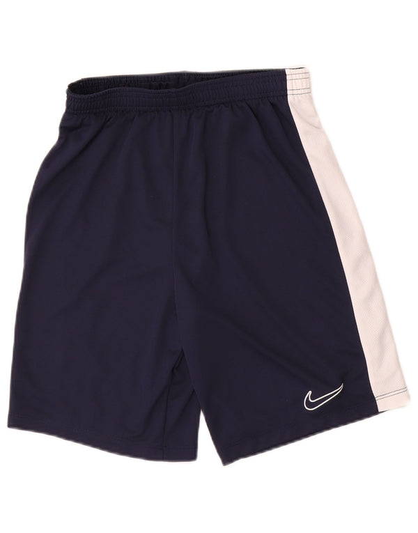 Αθλητικό σορτς Nike Boys Dri Fit 13-14 ετών XL Navy Blue Colorblock
