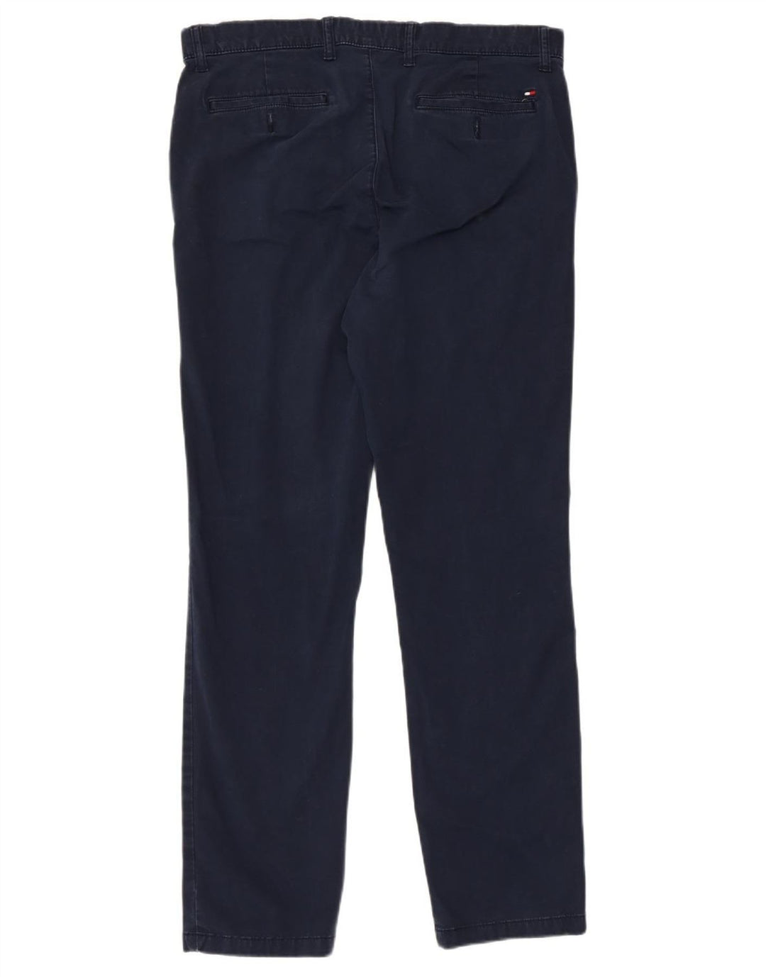 TOMMY HILFIGER Ανδρικό παντελόνι Chino Slim Fit W34 L32 Navy Blue Cotton