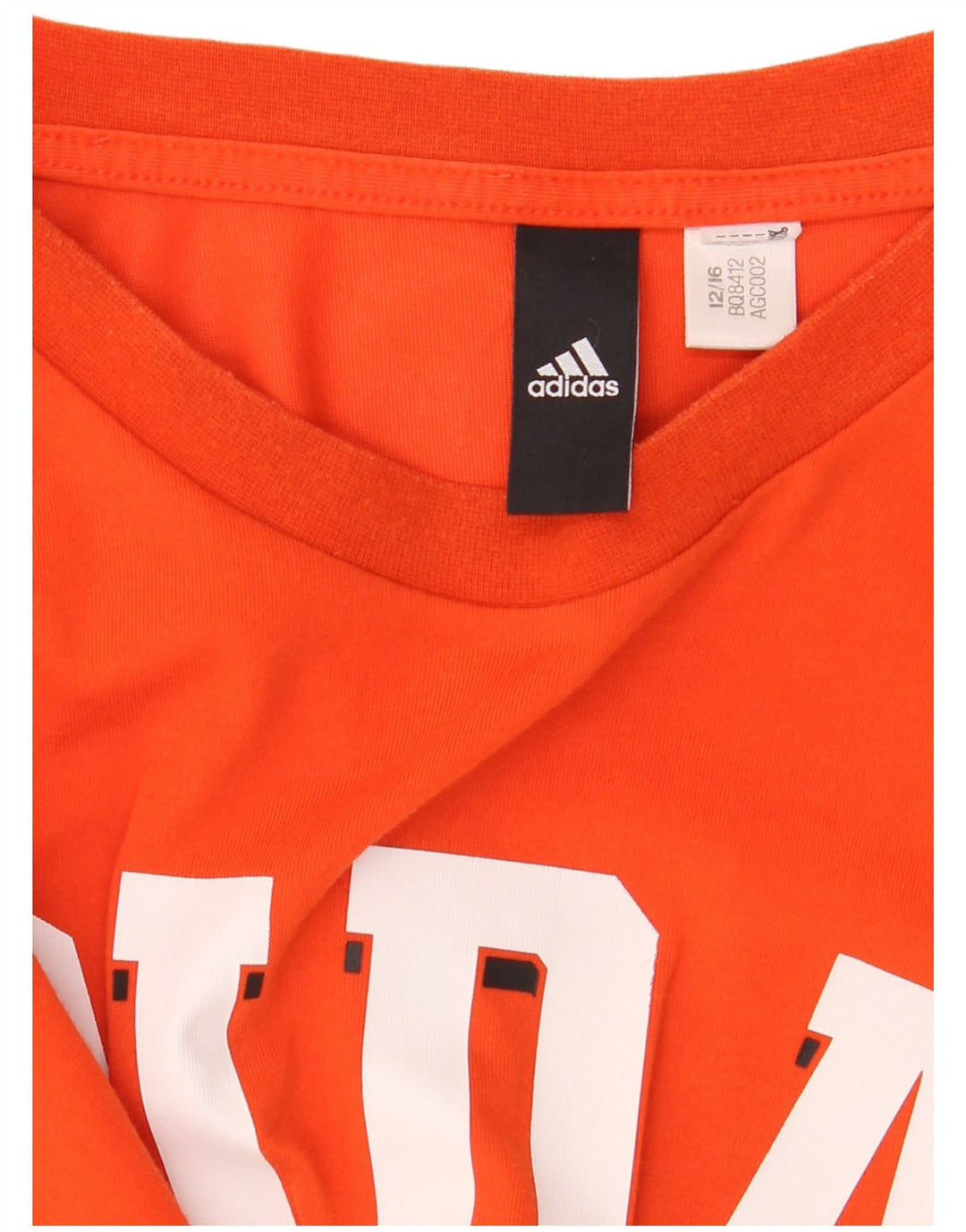Ανδρικό γραφικό T-Shirt Adidas Top Large Πορτοκαλί