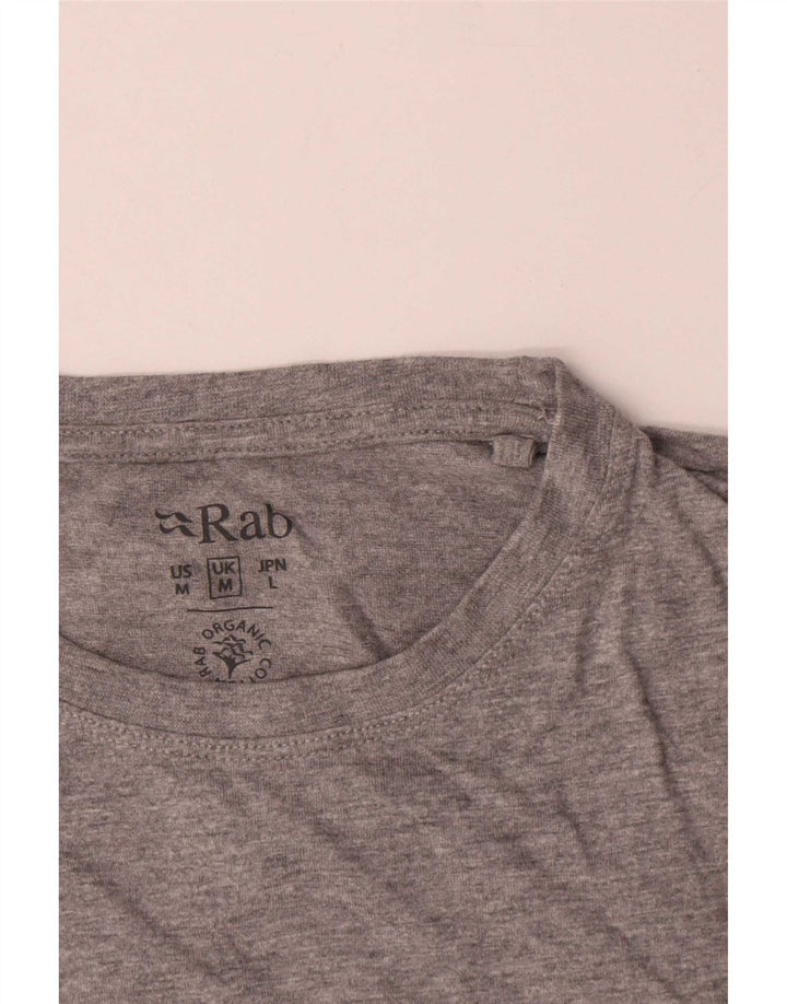 Rab Ανδρικό γραφικό T-Shirt Top Medium Grey
