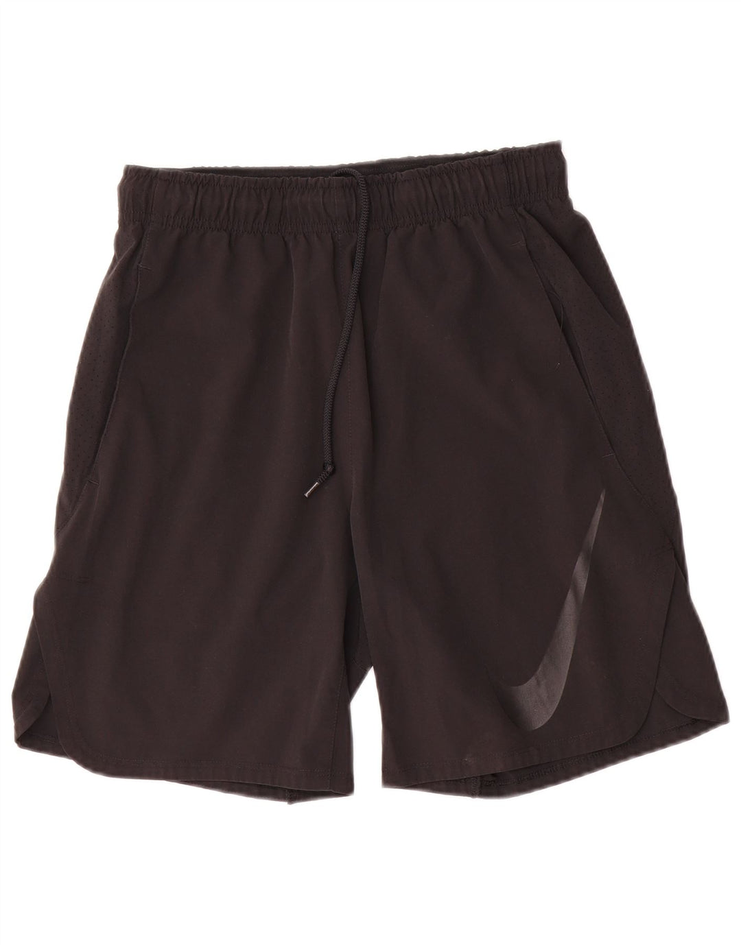 Γραφικό αθλητικό σορτς Nike ανδρικό Dri Fit, μικρό μαύρο πολυεστέρα