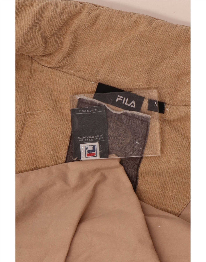 Fila Mens Padded Gilet UK 38 Medium Beige βαμβακερό