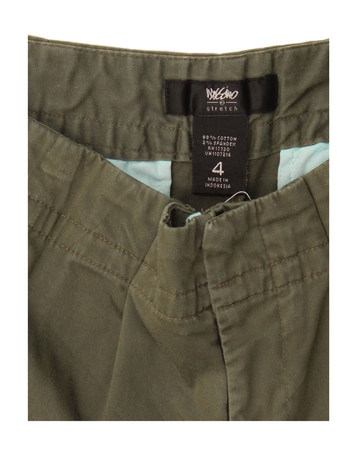 MOSSIMO Womens Casual Shorts US 4 Small W32  Khaki Cotton Vintage Mossimo and Second-Hand Mossimo from Messina Hembry 