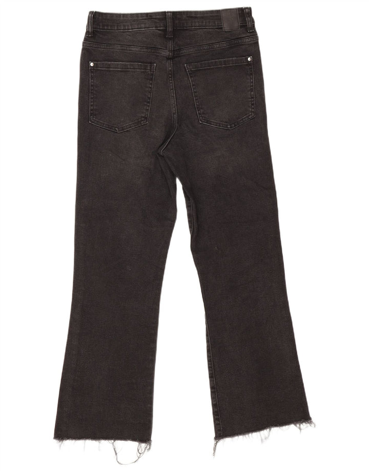 Zara Γυναικείο Τζιν μποτάκι EU 40 Medium W30 L26 Μαύρο βαμβακερό