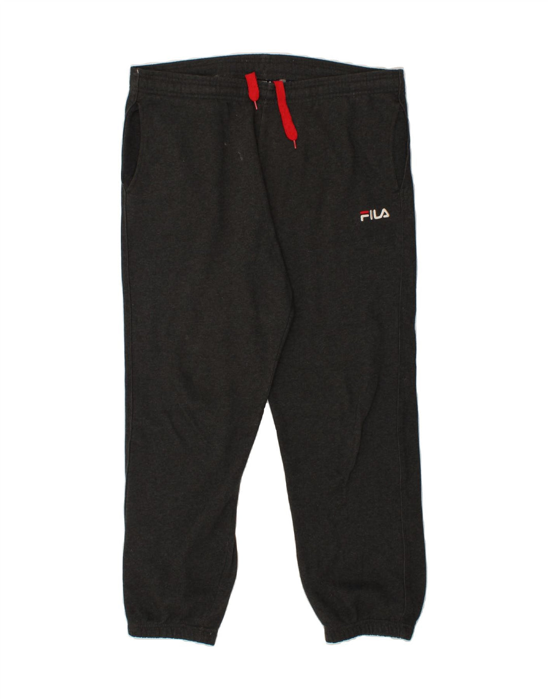 FILA Mens Tracksuit Trousers Joggers Small Grey Cotton Vintage Fila and Second-Hand Fila from Messina Hembry 