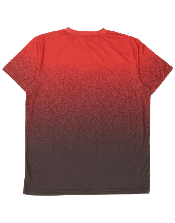 Ανδρικό T-Shirt Mckenzie Top Large Red Tie Dye Polyester