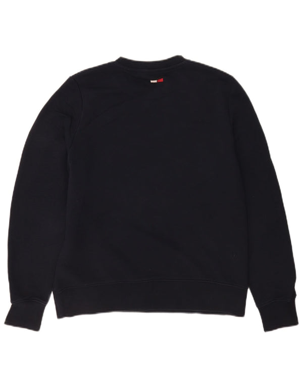 Γυναικεία φούτερ Tommy Hilfiger Graphic Jumper UK 10 Small Navy Blue