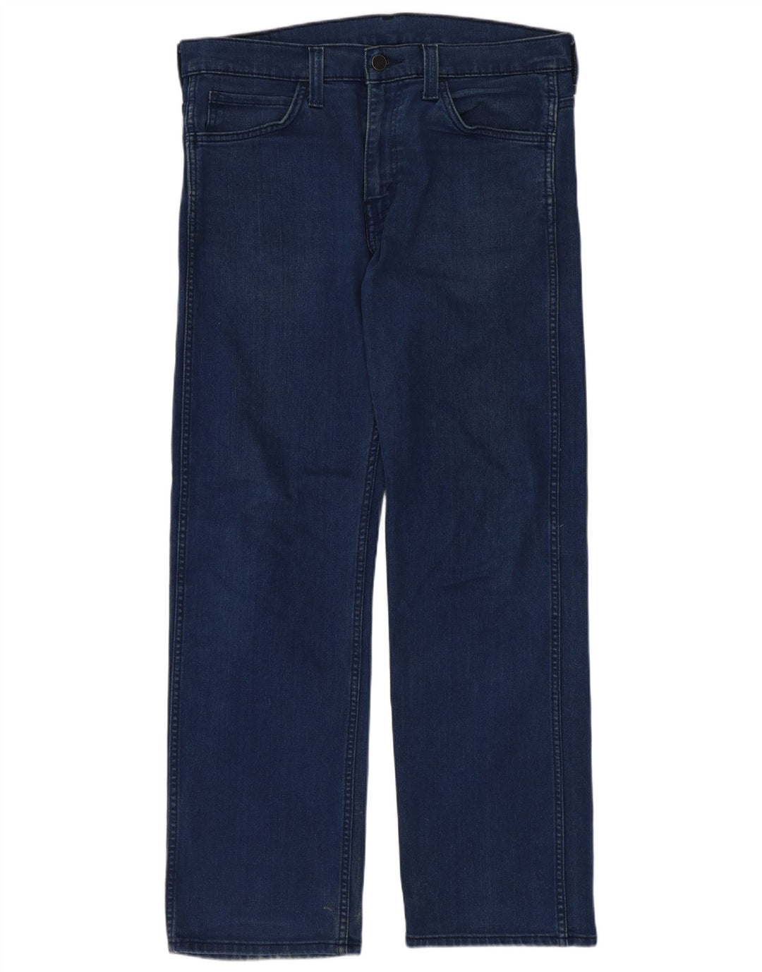 Ανδρικό τζιν Levi's Straight W32 L32 Navy Blue Cotton