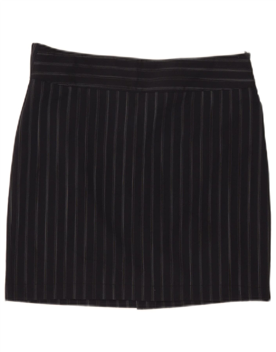 Γυναικεία μίνι φούστα Marella UK 12 Medium W32 Navy Blue Pinstripe Polyester