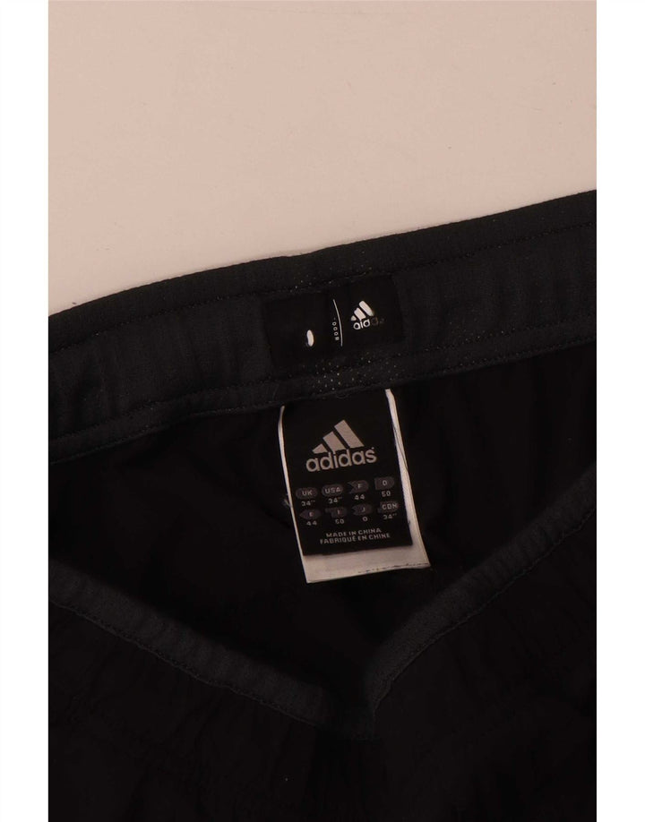 Ανδρική αθλητική φόρμα Adidas Παντελόνι μεγάλο μαύρο νάιλον