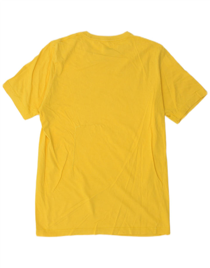 Ανδρικό γραφικό μπλουζάκι PUMA Top Small κίτρινο