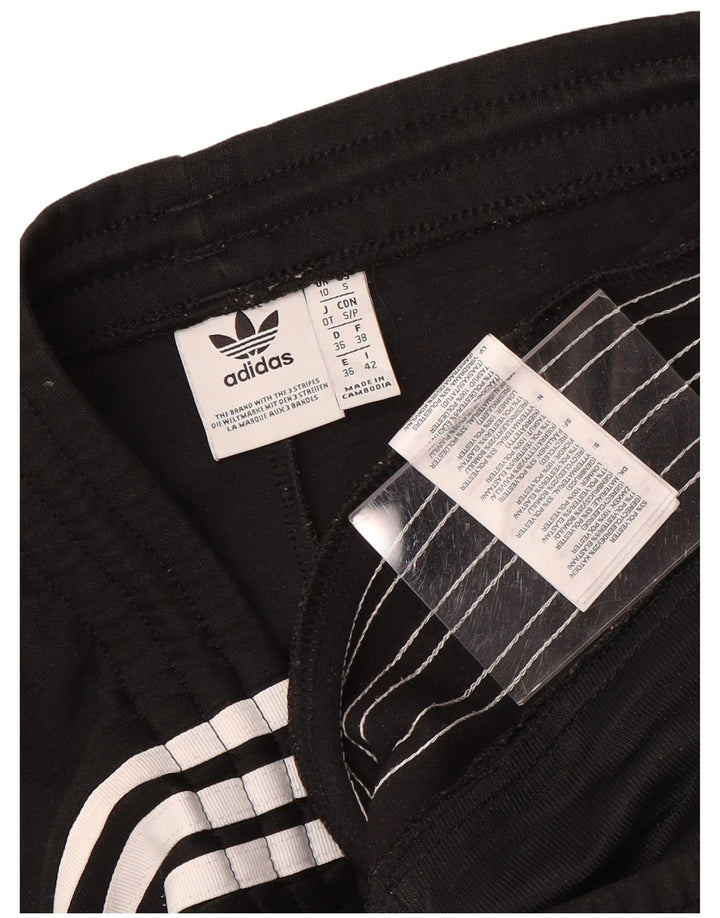 Γυναικεία αθλητική φόρμα Adidas Παντελόνι UK 10 Small Black Polyester