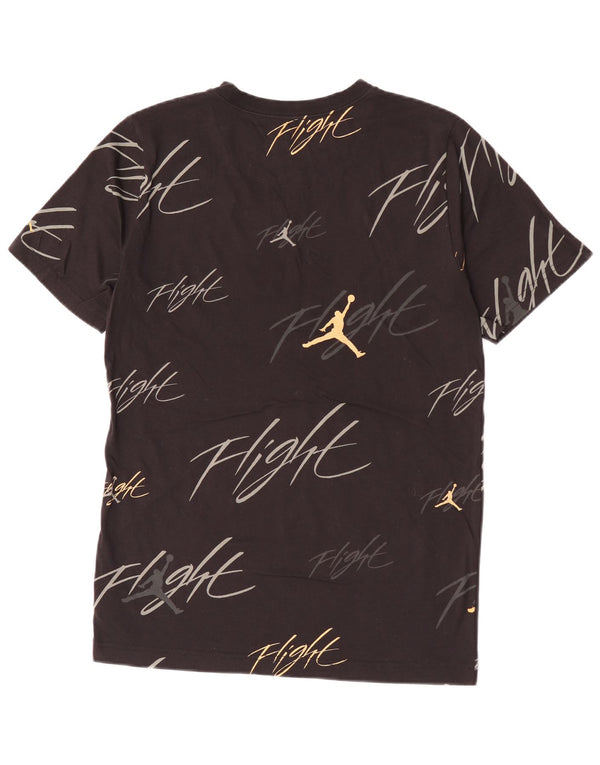Jordan Boys Graphic T-Shirt Top 13-14 Years XL Black Cotton