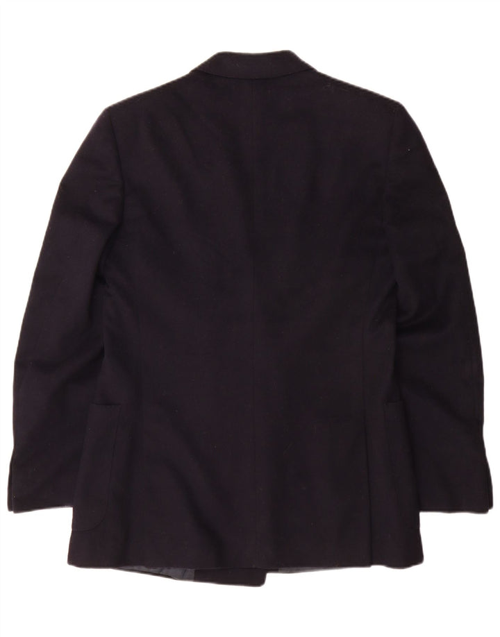 San Remo Ανδρικό μπουφάν Blazer με διπλό στήθος IT 46 Small Navy Blue Wool