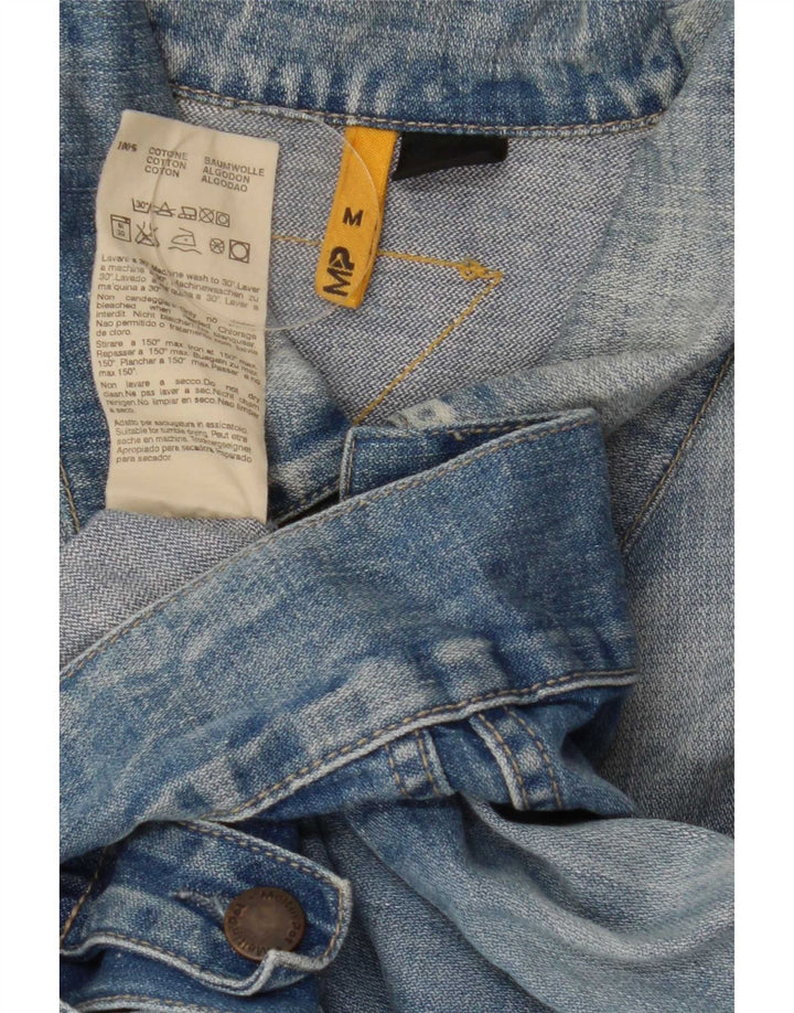 Ανδρικό τζιν μπουφάν Meltin' Pot UK 38 Medium Blue Cotton