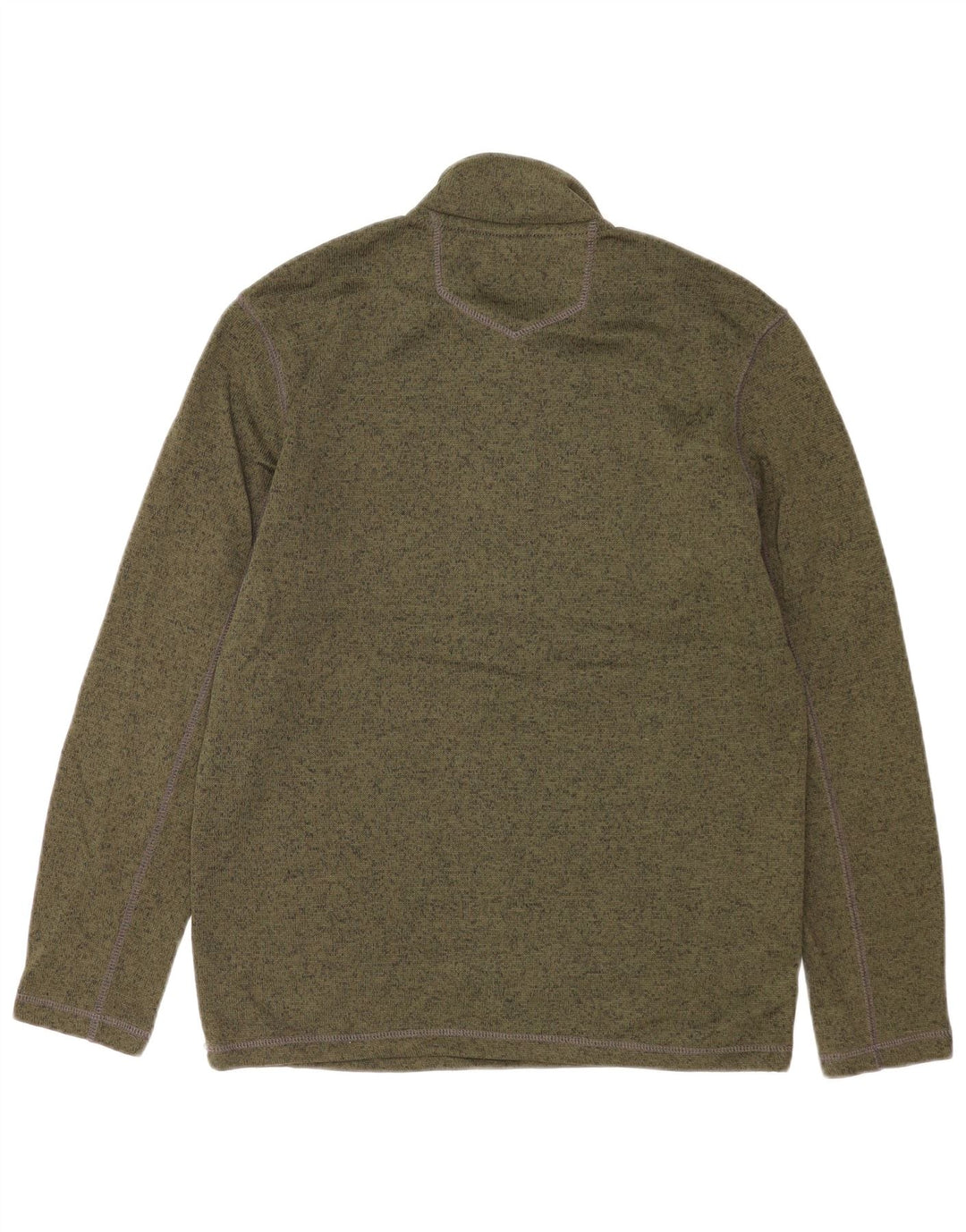 Ανδρικό φούτερ με φερμουάρ Eddie Bauer, πουκάμισο με μικρό πράσινο πολυεστέρα
