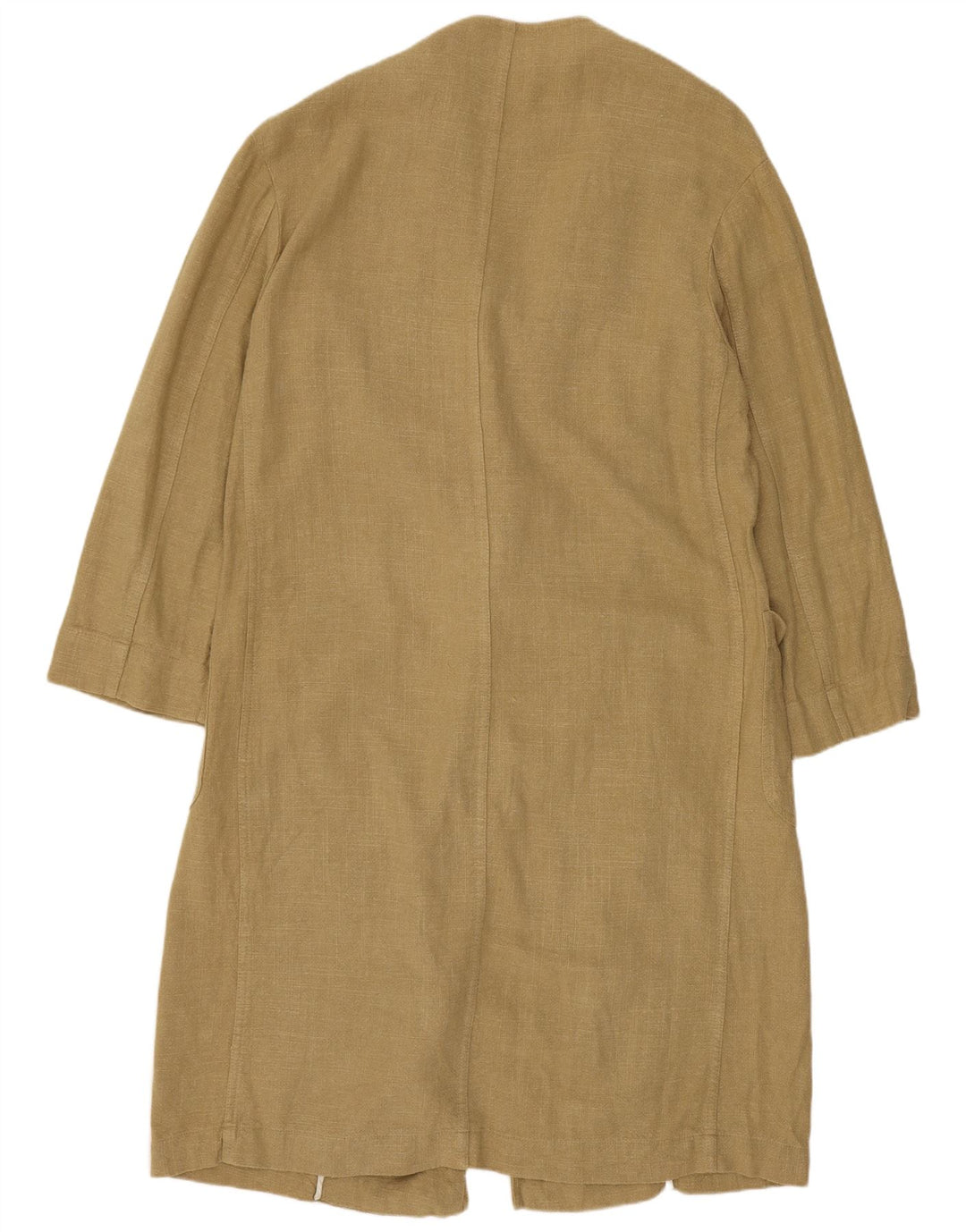 Zara Γυναικεία καμπαρντίνα Oversized UK 6 XS Khaki Viscose