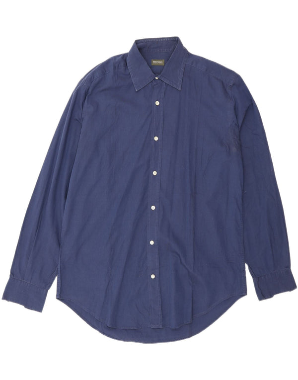 Ανδρικό πουκάμισο Henry Cottons Μέγεθος 42 Large Navy Blue Cotton