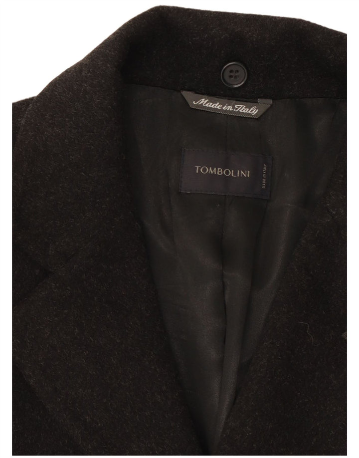 Tombolini Ανδρικό Πανωφόρι IT 50 Large Grey Wool Classic