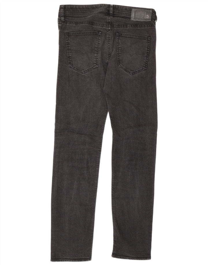 Diesel Ανδρικό Slim Jeans W30 L31 Μαύρο βαμβακερό