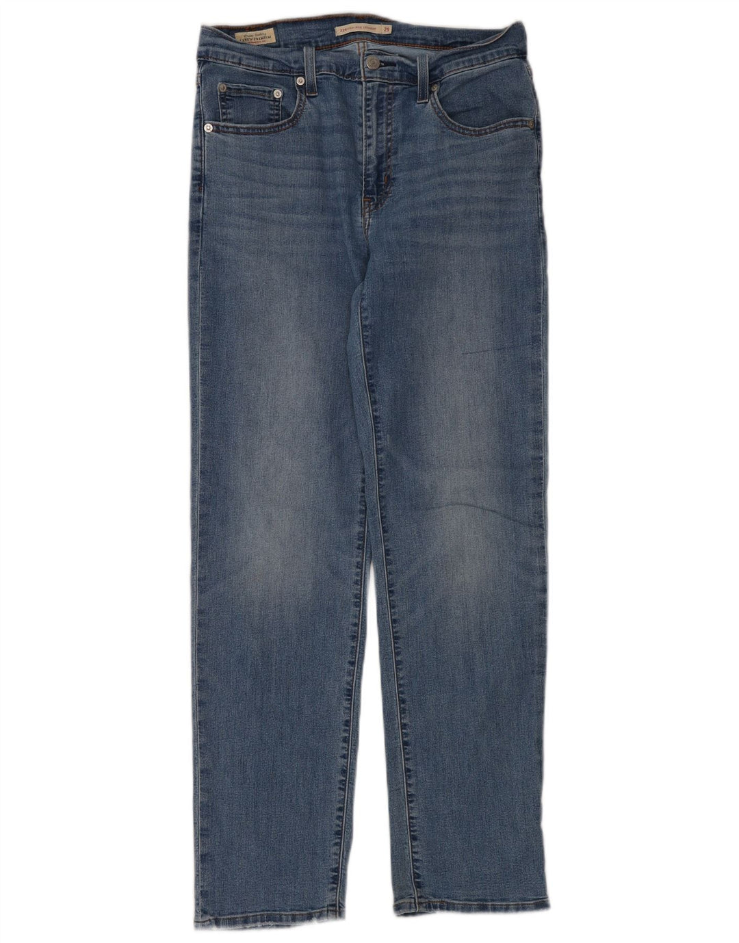 Γυναικείο τζιν Levi's 724 ψηλό ίσιο W29 L30 Μπλε