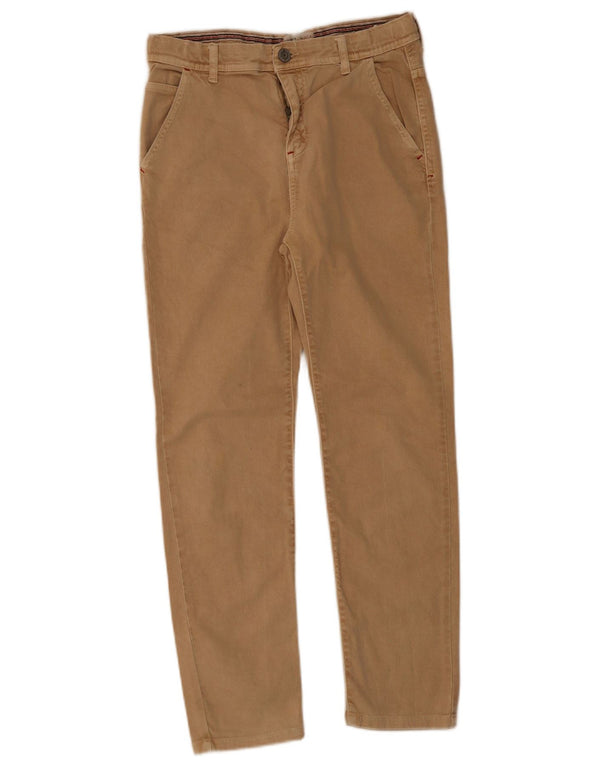 Zara Boys Slim Jeans 11-12 ετών W28 L27 Καφέ Βαμβακερό
