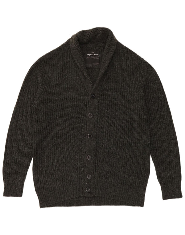 Ανδρικό πουλόβερ ζακέτα Angelo Litrico XL Γκρι ακρυλικό