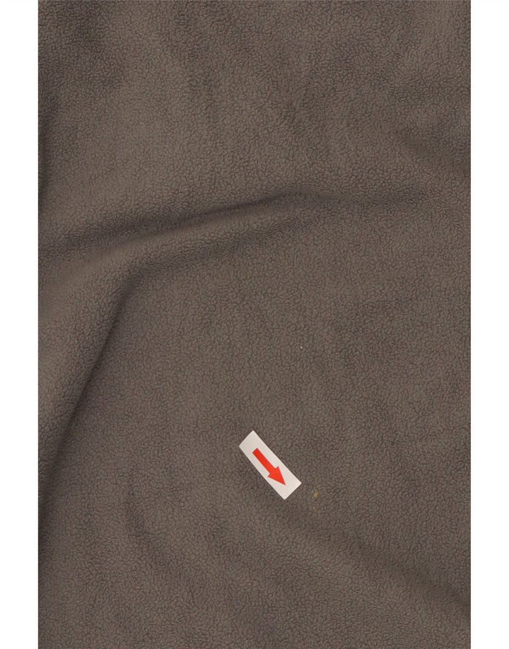 Rohan Ανδρικό κουμπιά από φλις λαιμόκοψη Μικρός γκρι πολυεστέρας