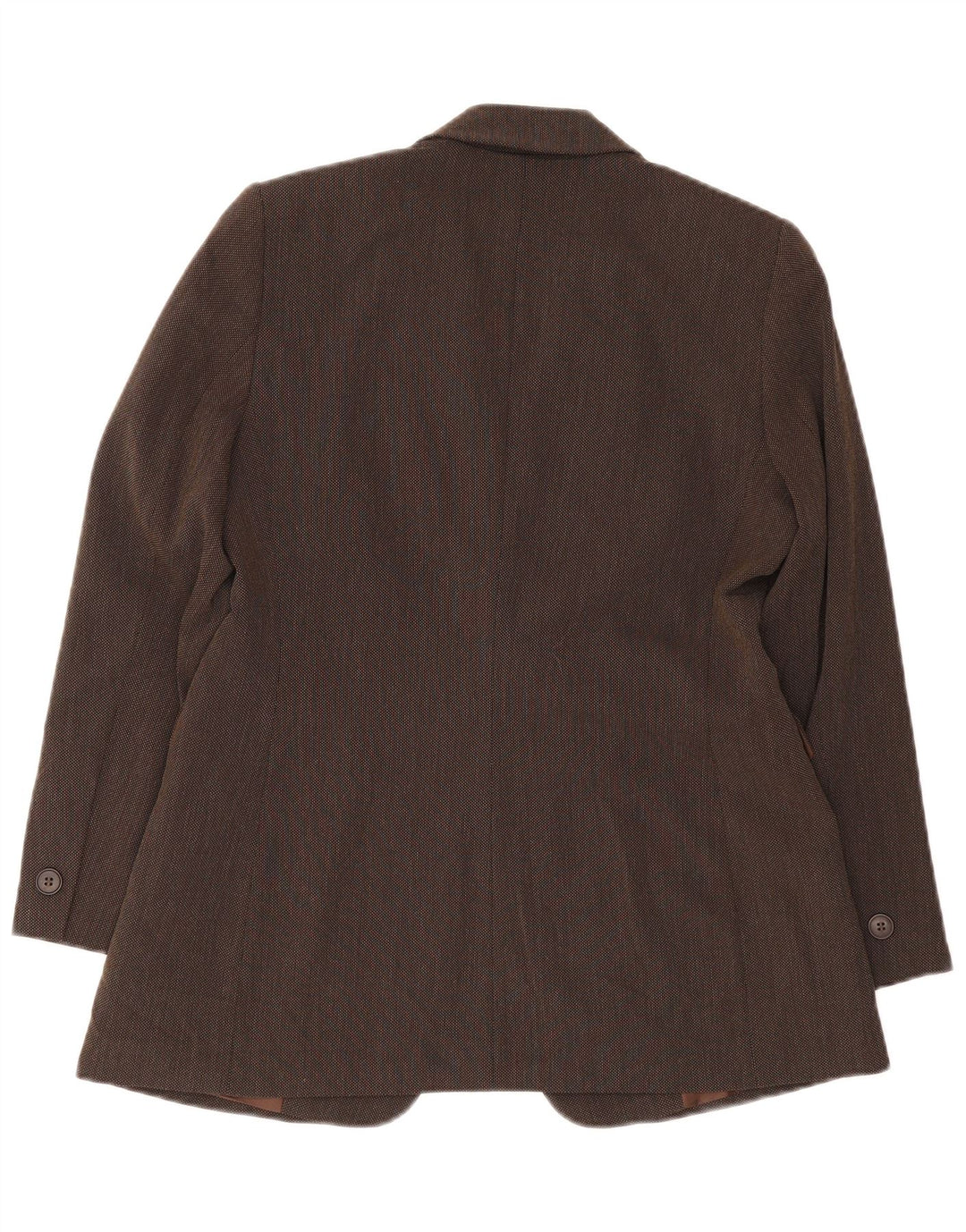 Marks & Spencer Γυναικείο σακάκι 1 κουμπιού blazer UK 14 μεγάλο καφέ βισκόζη