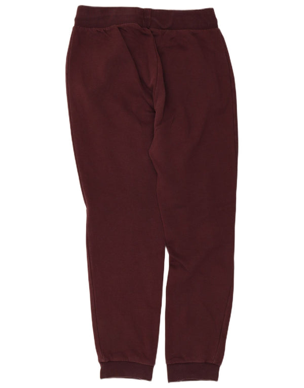 Adidas Γυναικεία φόρμα παντελόνι Joggers UK 14 μεσαίο βαμβακερό μπορντό