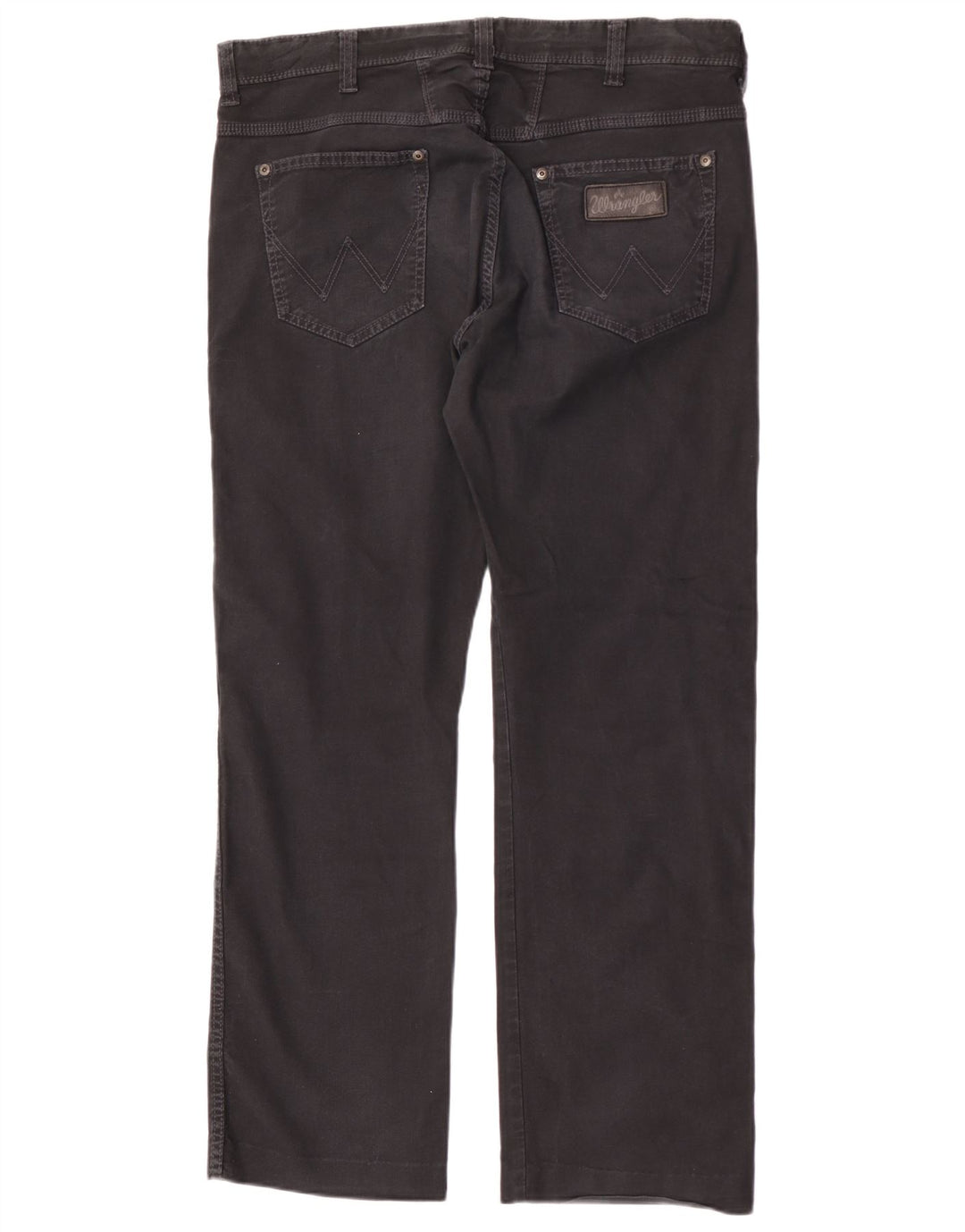 Ανδρικό τζιν Wrangler Clyde Straight W36 L32 Μαύρο βαμβακερό
