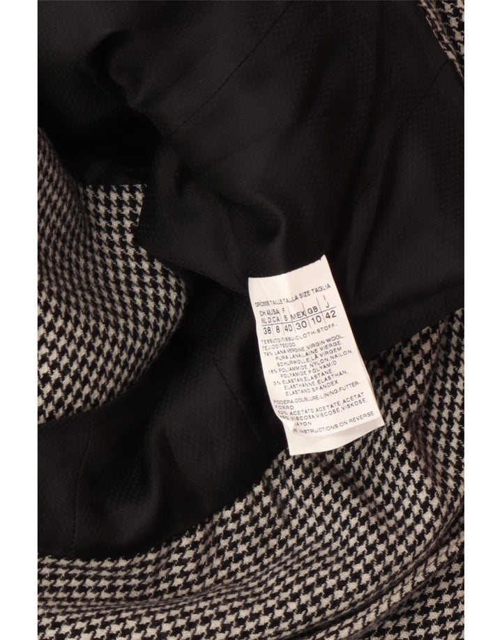 MAX MARA Γυναικείο σετ φούστας 2 τεμαχίων με 4 κουμπιά UK 10 Small W28 Grey Classic