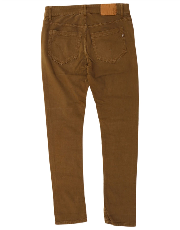 Vintage Γυναικείο Slim Jeans W32 L31 Καφέ Βαμβακερό