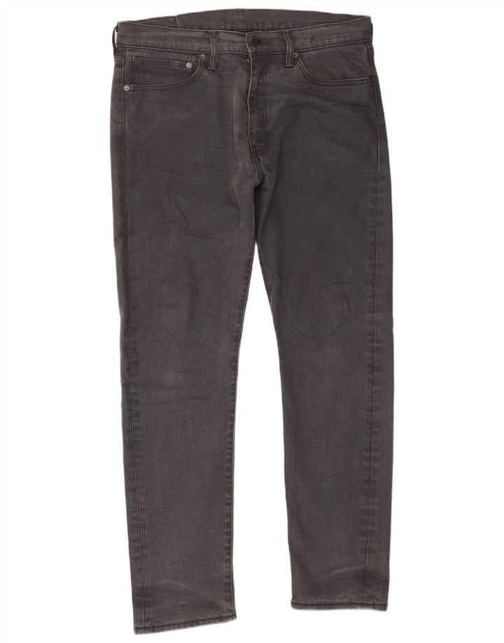 Ανδρικό τζιν Levi's Slim W34 L32 Γκρι βαμβακερό