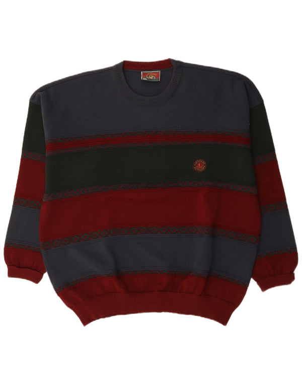 Ανδρικό πουλόβερ Navigare Crew Neck Jumper 3XL Πολύχρωμο Colourblock