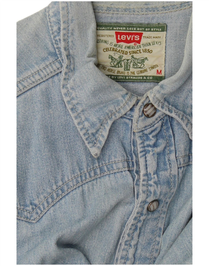 Ανδρικό τζιν πουκάμισο Levi's Medium Blue