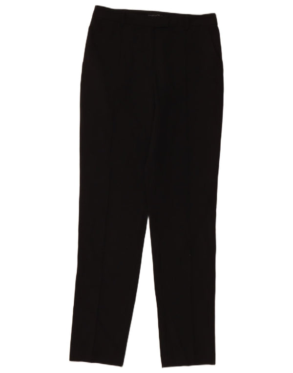 Topshop Γυναικείο λεπτό παντελόνι Chino UK 8 Small W26 L30 μαύρο πολυεστέρα