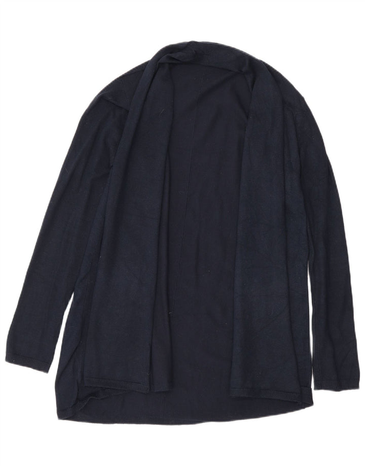 Zara Γυναικεία ανοιχτή ζακέτα UK 12 Medium Navy Blue