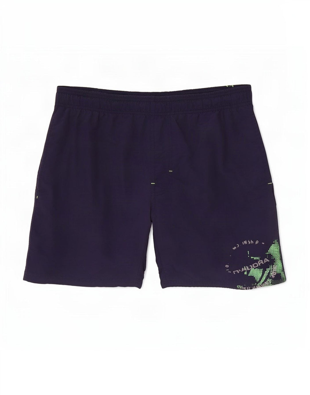 Ανδρικό γραφικό σορτς κολύμβησης Diadora Medium Navy Blue Polyamide