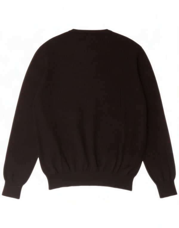 K-Way Mens Boat Neck Jumper Sweater XL Black
